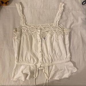 TopShop white tank top